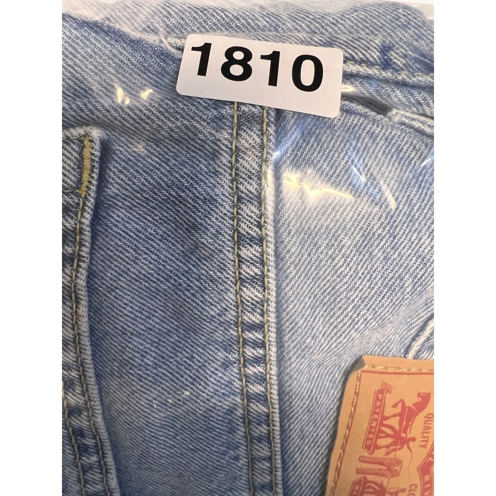 Levis 94 Baggy Jeans Womens 24 Light Wash High Rise Straight Leg Blue Skater - Picture 8 of 8